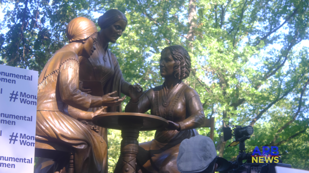 Unveiling of Monumental Women’s First Statue of Real Women in Central Park
