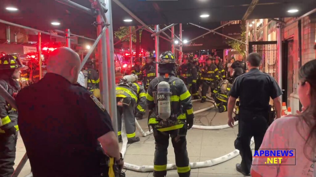 FDNY Responds to Basement Fire on Park Avenue
