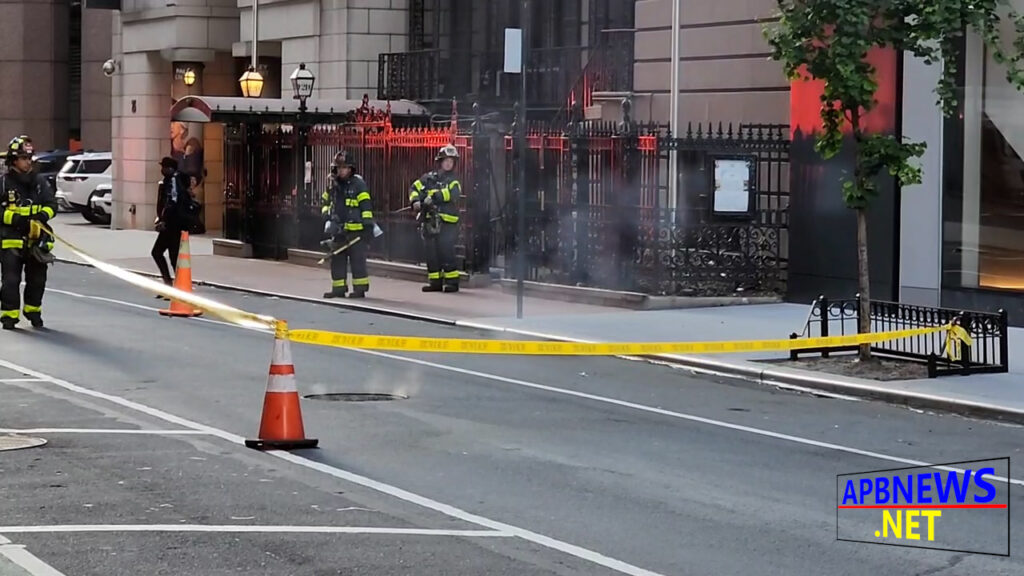 Manhole Explosion on West 52nd Street