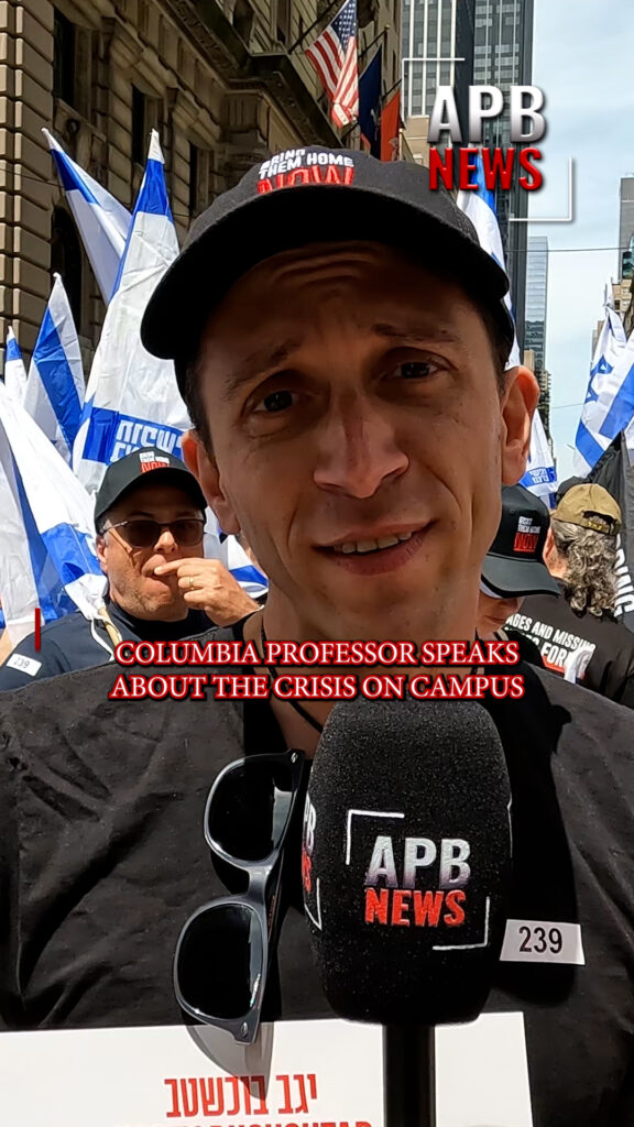 COLUMBIA PROFESSOR SPEAKS ABOUT THE CRISIS ON CAMPUS